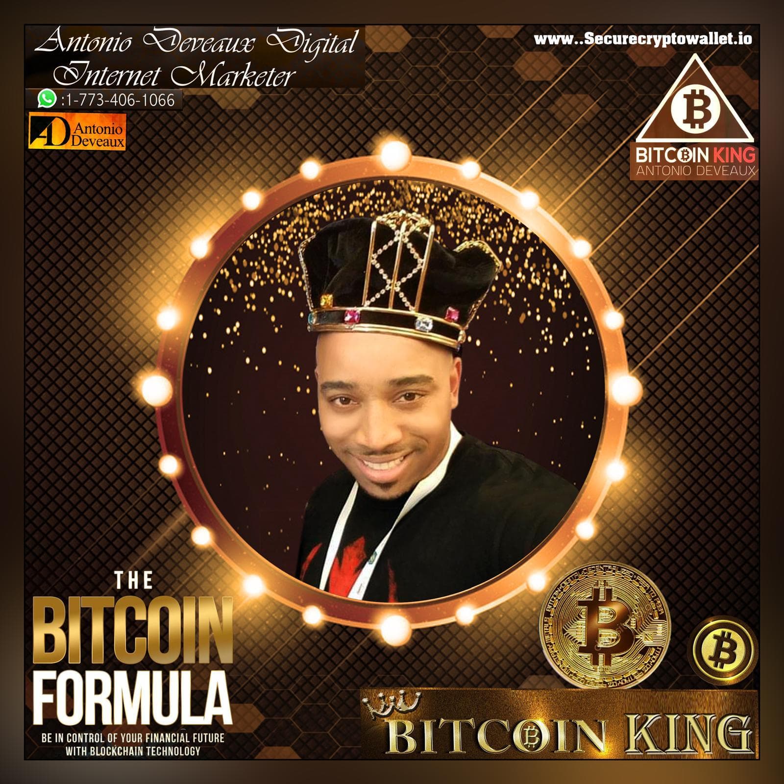 Anthony Deveaux — Bitcoin King with crown